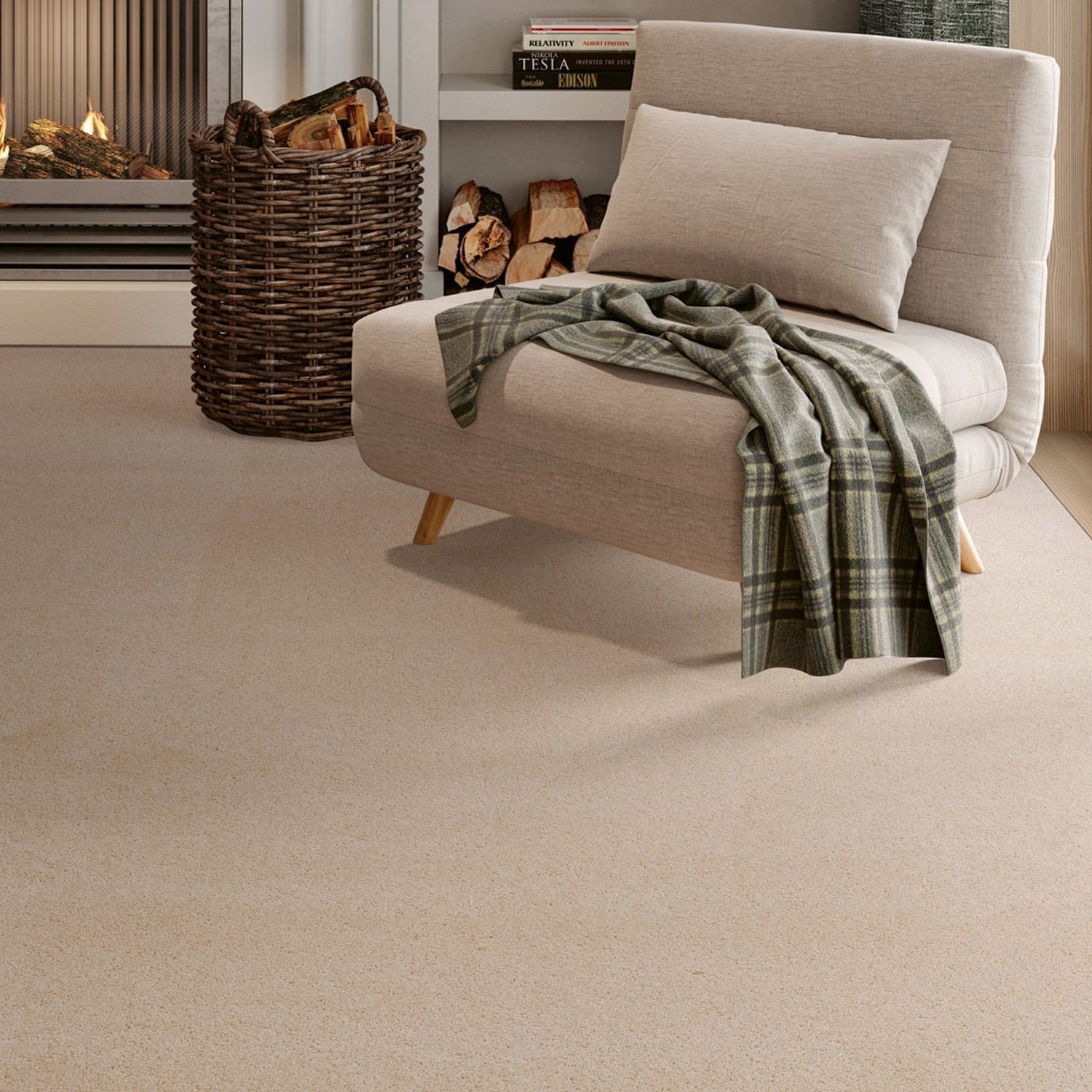 Causeway Carpets 40oz City Twist 80% Wool Blend Twist Pile Carpet