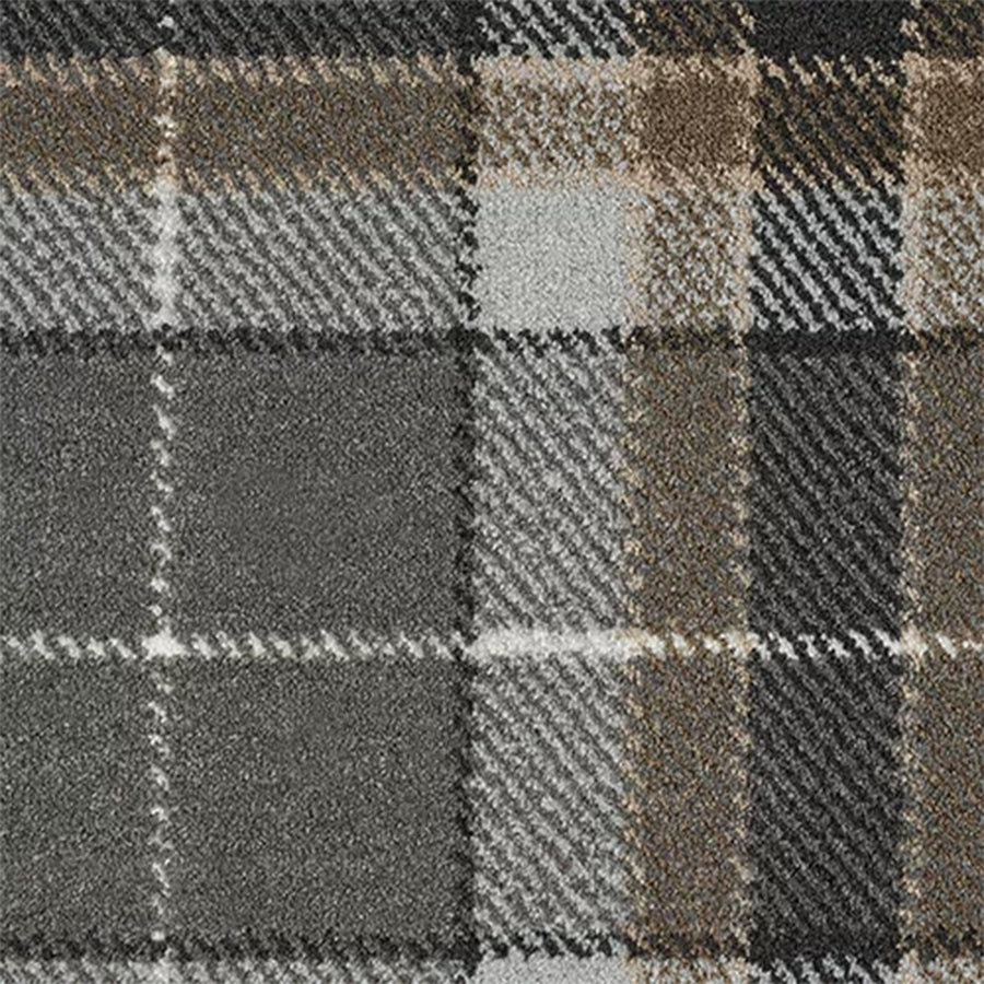 Abingdon Carpets Stainfree Wilton Check Chatsworth Tartan Pattern Carpet