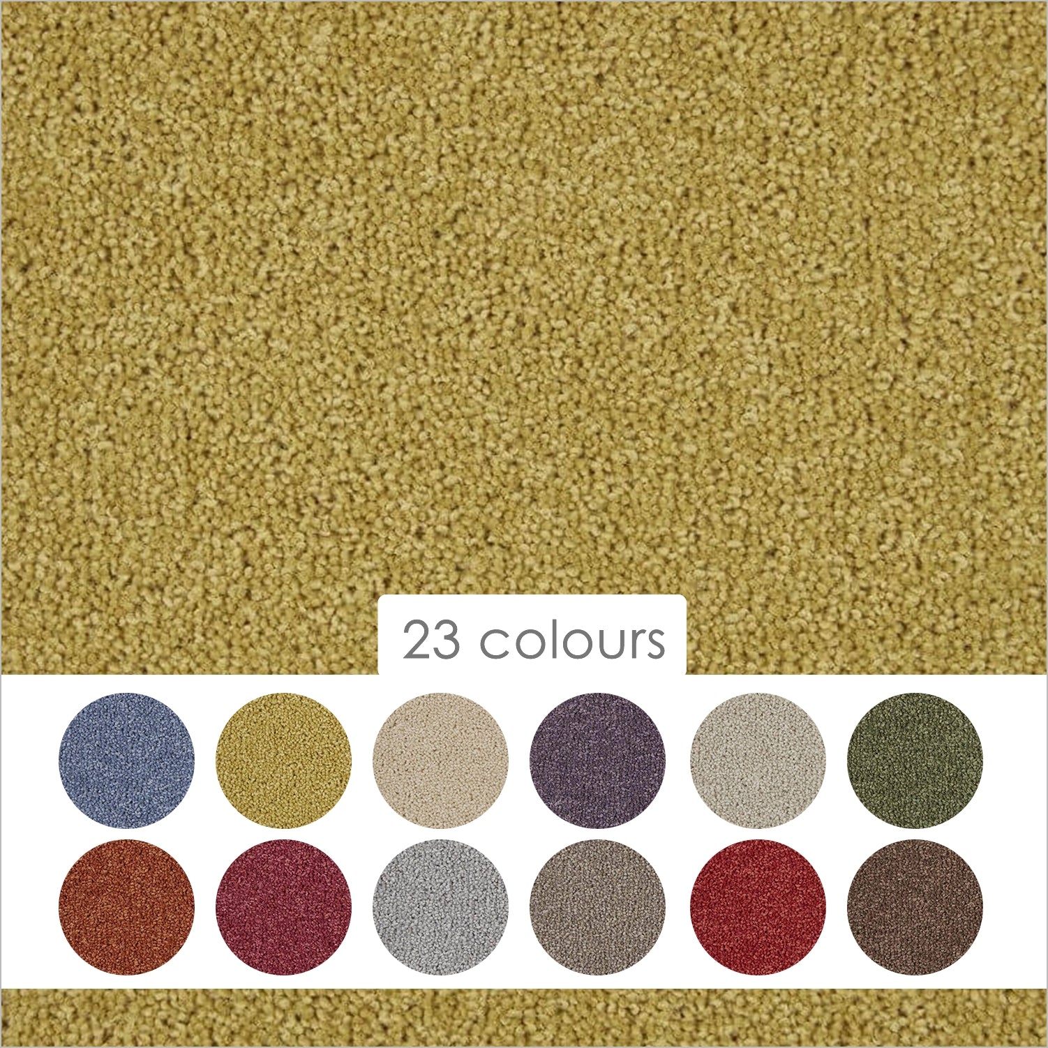 Kingsmead Artwork 80% Wool Blend Twist Carpet