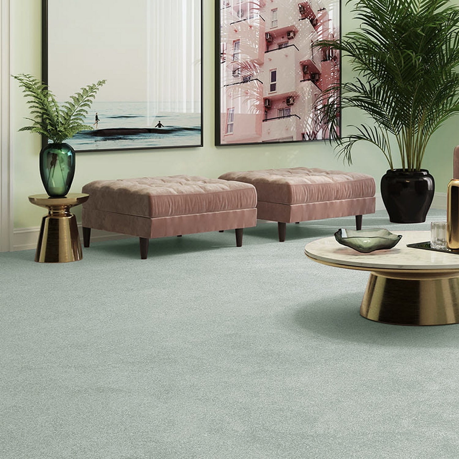 Associated Weavers iSense Subtlety Nylon Saxony Carpet