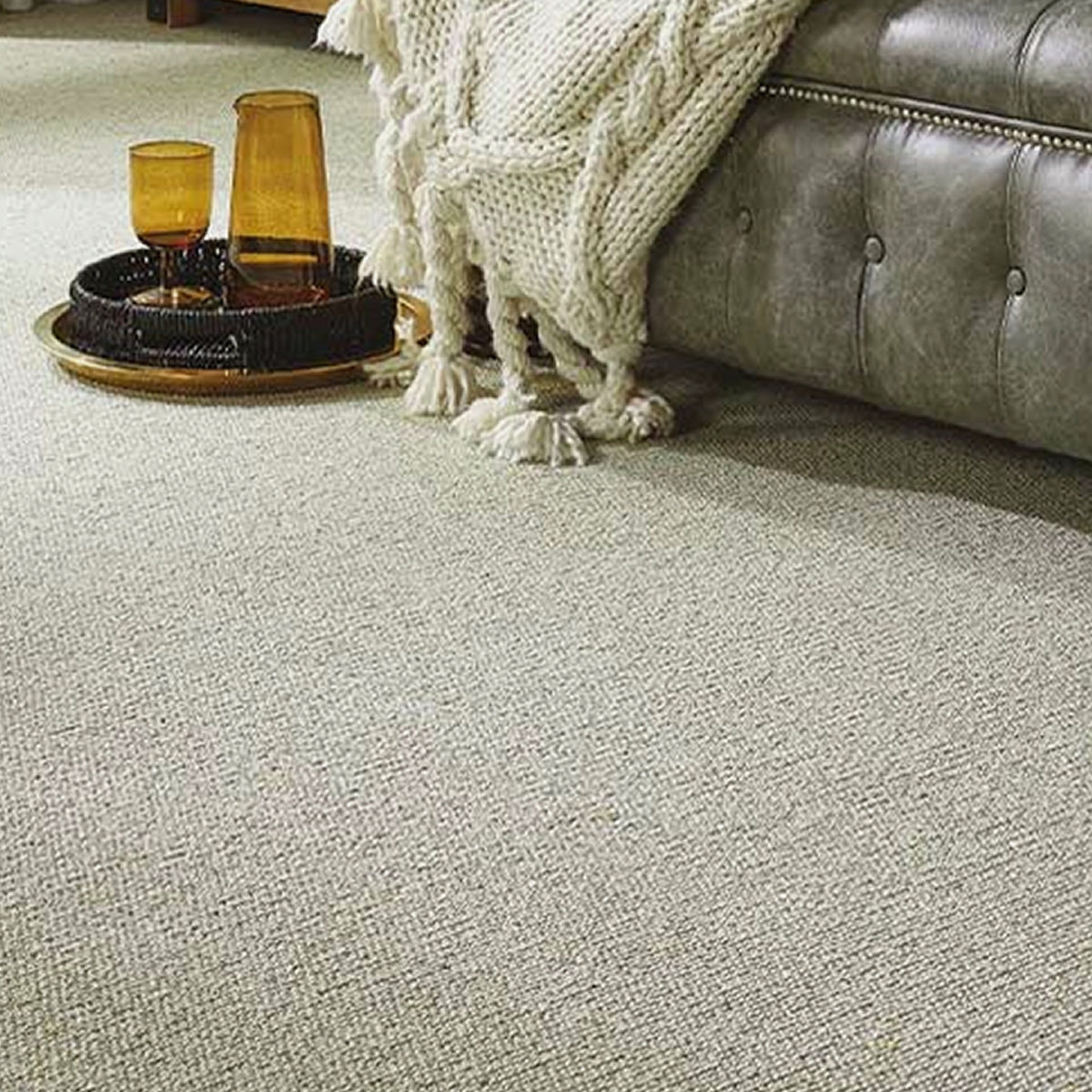 Abingdon Carpets Charter Berber Loop 100% Wool Loop Carpet