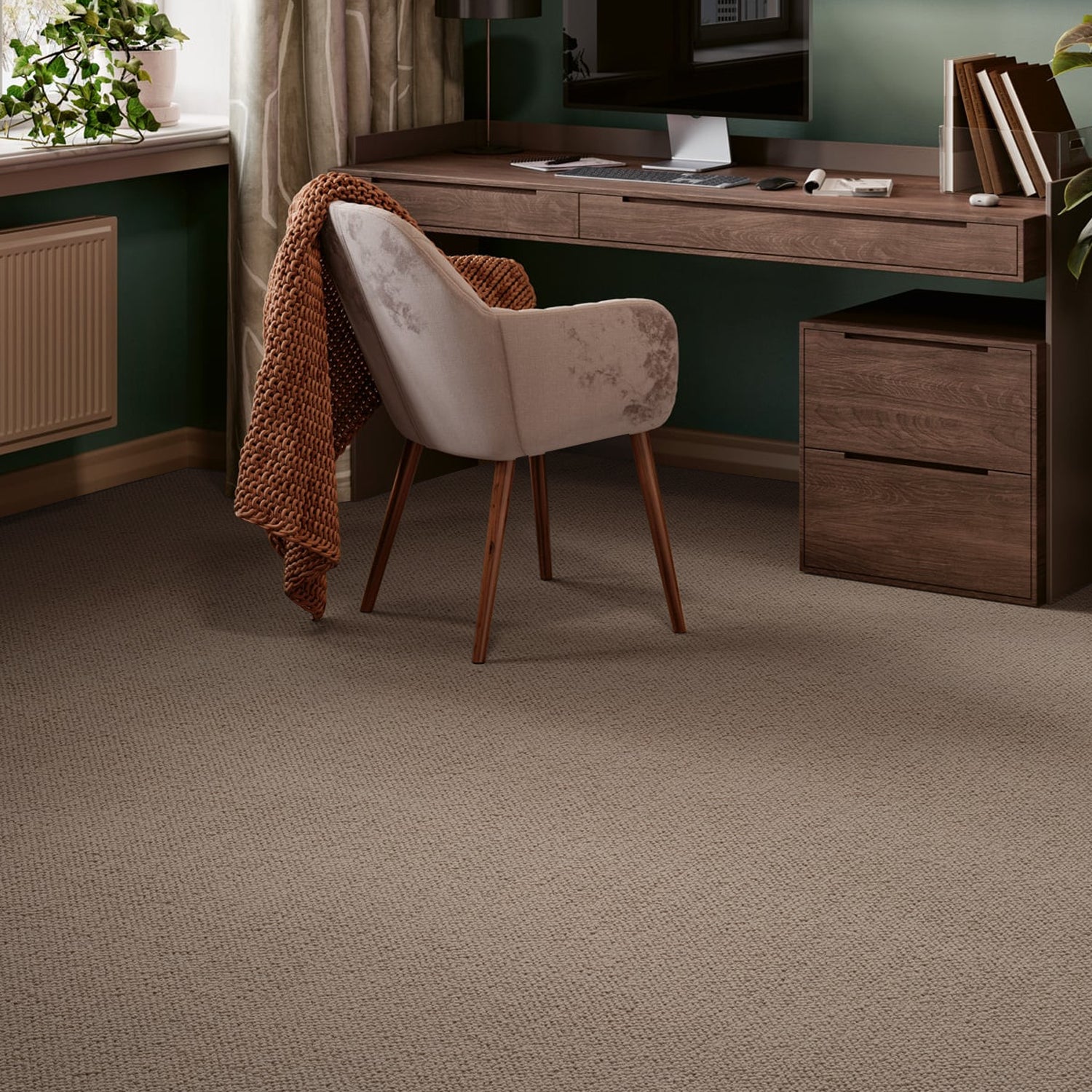 Causeway Carpets Chelsea Splendour 100% Wool Loop Pile Carpet