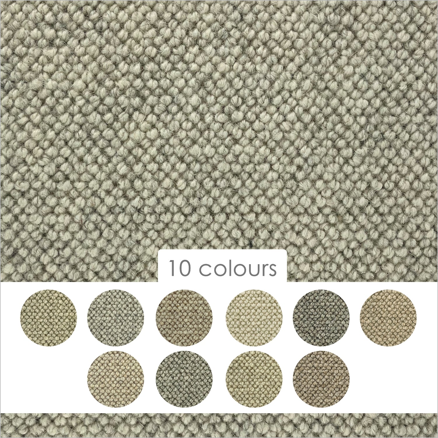 Cormar Fairisle 100% Wool Loop Carpet