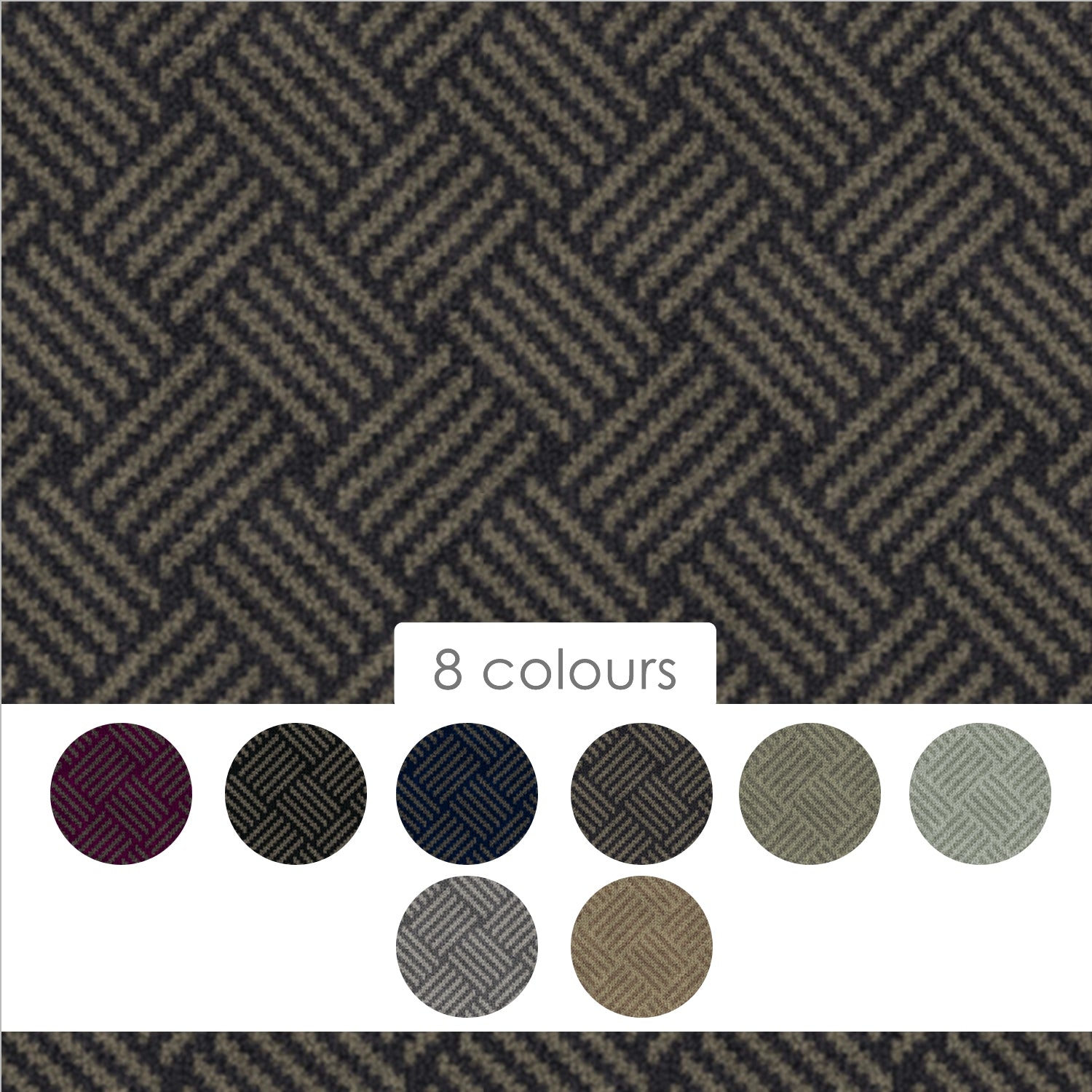 Hugh Mackay Metropol Lattice 80% Wool Blend Twist Carpet