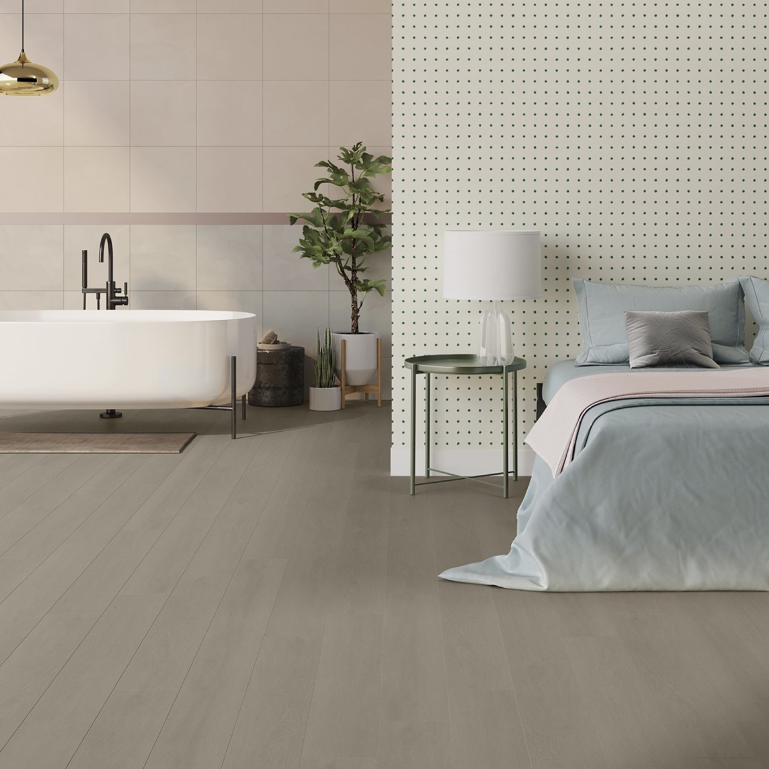 Invictus Maximus Gluedown LVT Flooring in Elegant Oak Tan - 3.25m2 Full Pack