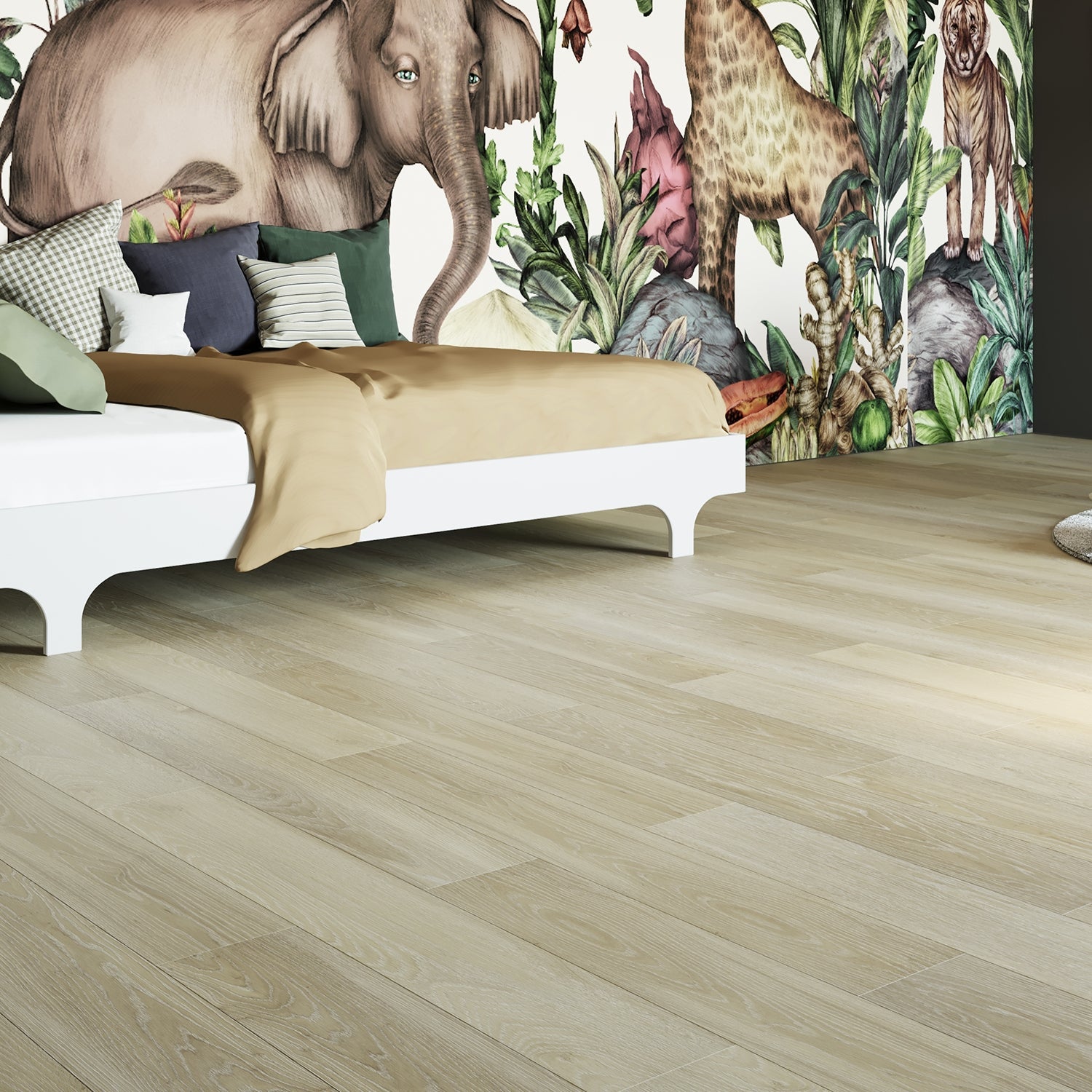 Invictus Maximus Click LVT Flooring in French Oak Desert - 1.725m2 Full Pack