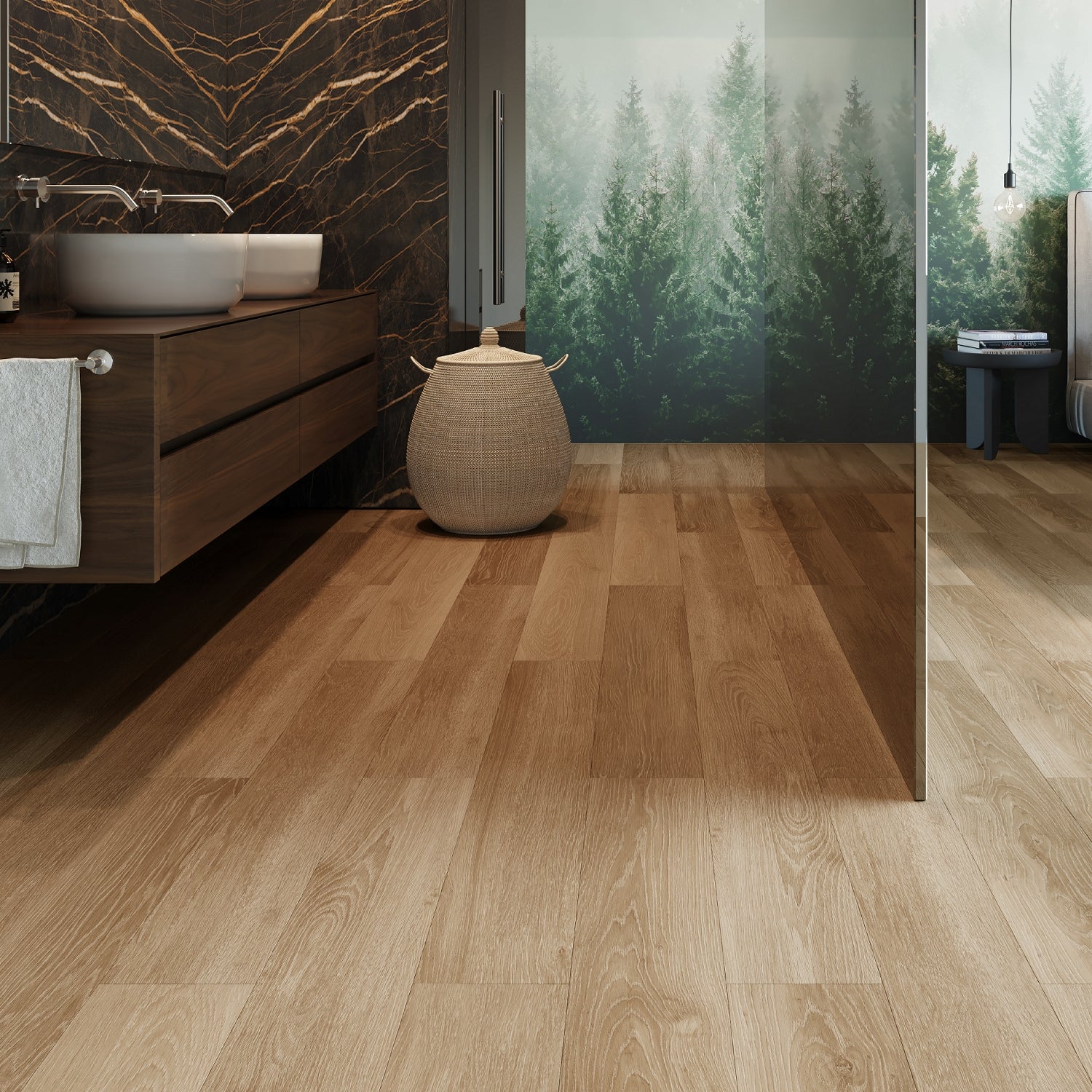 Invictus Maximus Click LVT Flooring in French Oak Sun - 1.725m2 Full Pack