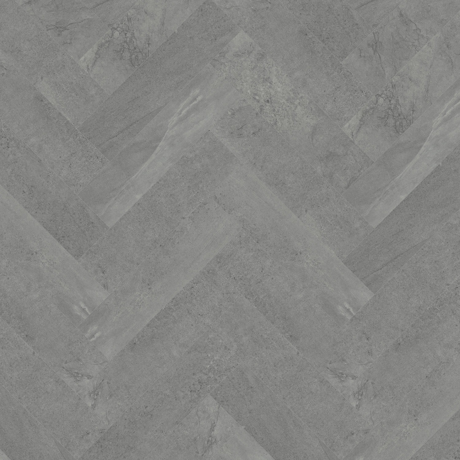 Invictus Maximus Gluedown LVT Flooring in Groovy Granite Steel Parquet - 1.4m2 Full Pack