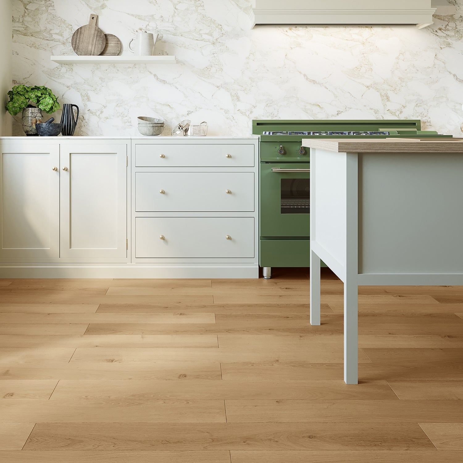 Invictus Maximus Click LVT Flooring in Highland Oak Classic - 1.725m2 Full Pack