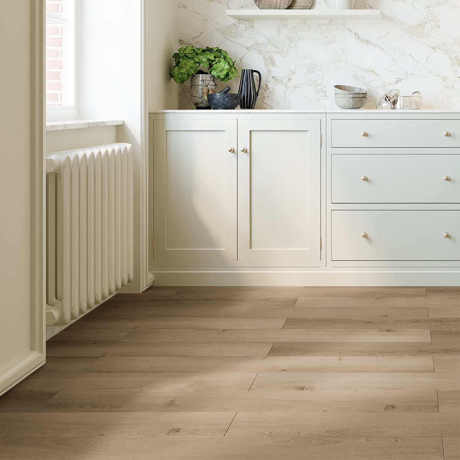 Invictus Maximus Click LVT Flooring in Highland Oak Roasted - 1.725m2 Full Pack