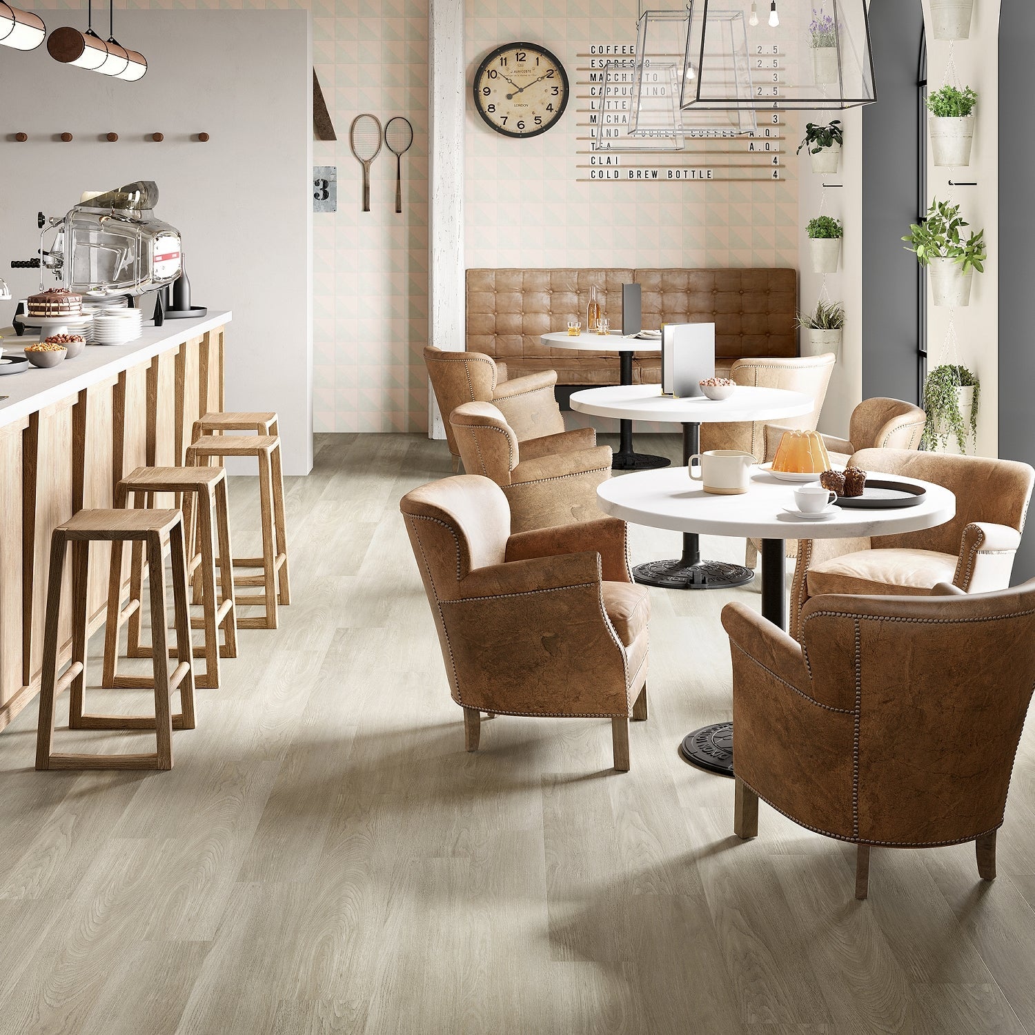 Invictus Maximus Click LVT Flooring in New England Oak Dusk - 1.725m2 Full Pack