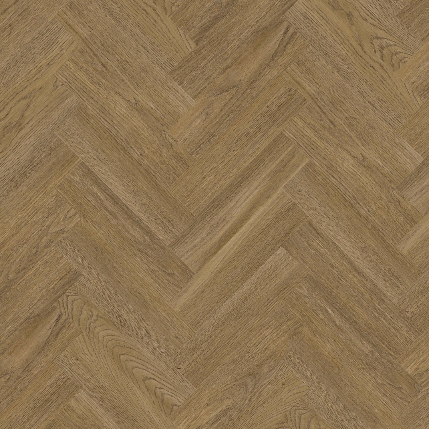 Invictus Maximus Gluedown LVT Flooring in New England Oak Toffee Parquet - 1.4m2 Full Pack