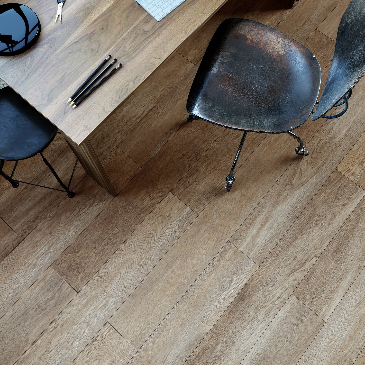 Invictus Maximus Click LVT Flooring in New England Oak Toffee - 1.725m2 Full Pack