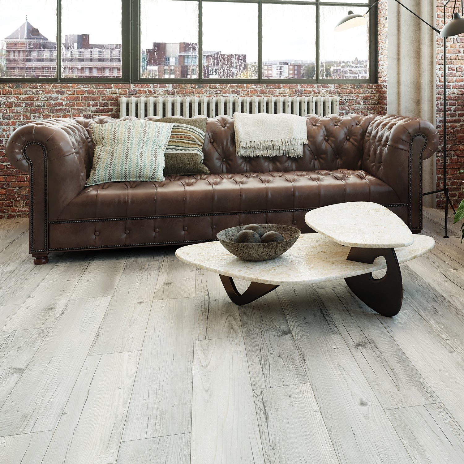 Invictus Maximus Gluedown LVT Flooring in Norwegian Wood Arctic - 3.25m2 Full Pack