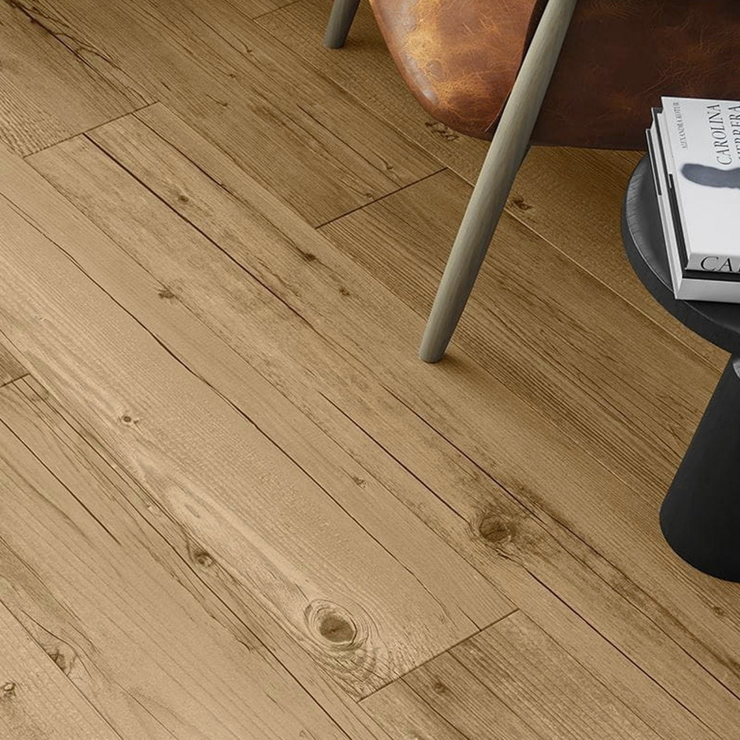 Invictus Maximus Gluedown LVT Flooring in Norwegian Wood Candlelight - 3.25m2 Full Pack