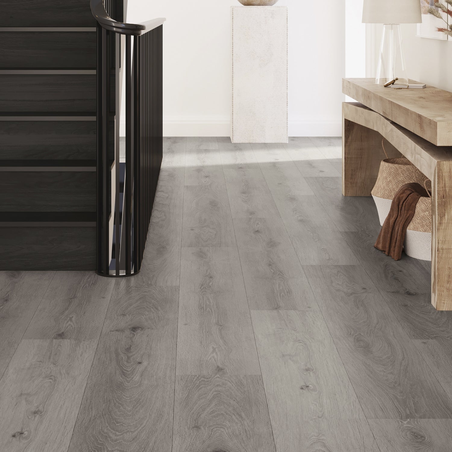Invictus Maximus Gluedown LVT Flooring in Silk Oak Shade - 3.34m2 Full Pack