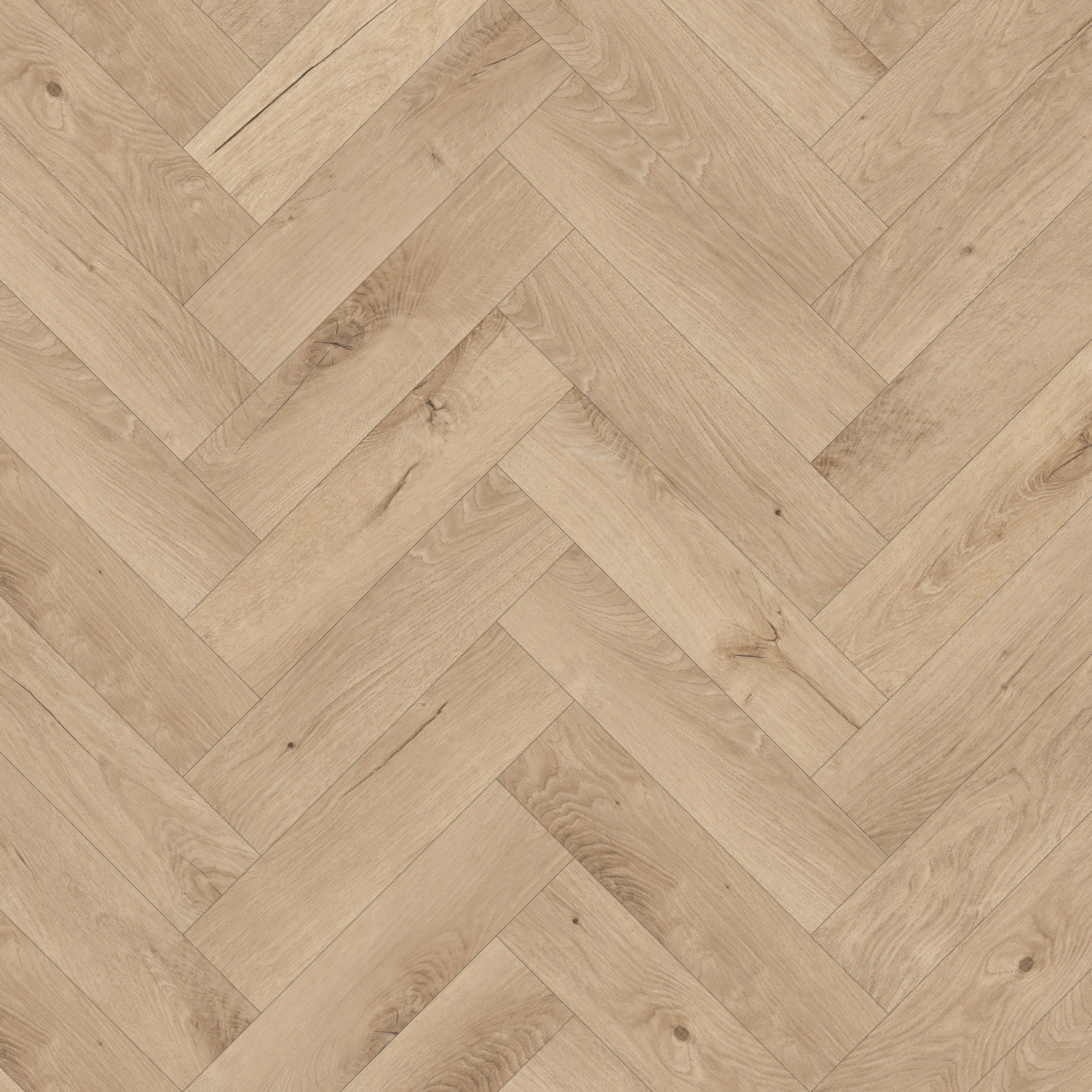 Invictus Primus Gluedown LVT Flooring in Royal Oak Blonde Parquet - 1.49m2 Full Pack