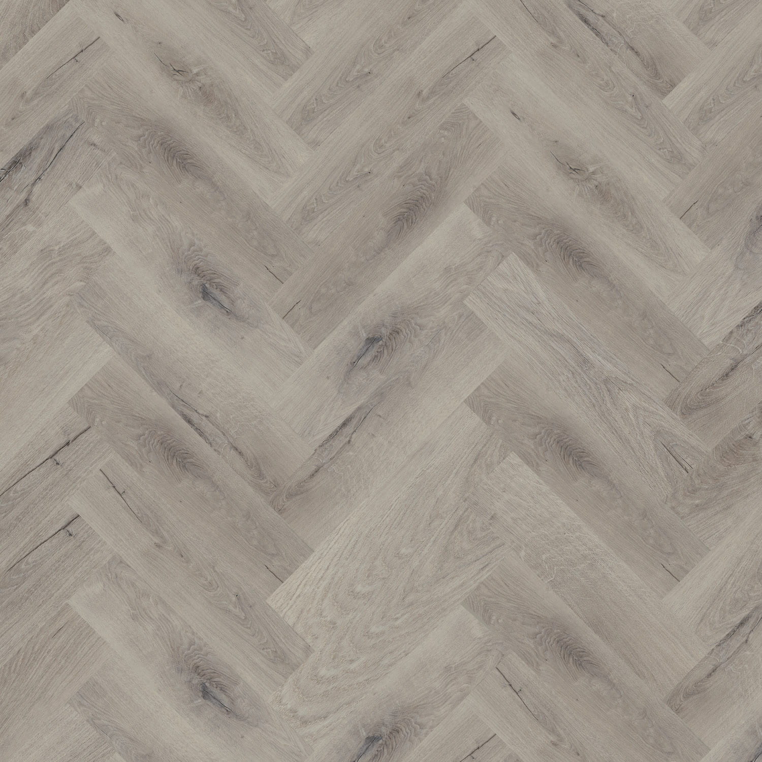 Invictus Primus Gluedown LVT Flooring in Royal Oak Dove Parquet - 1.49m2 Full Pack