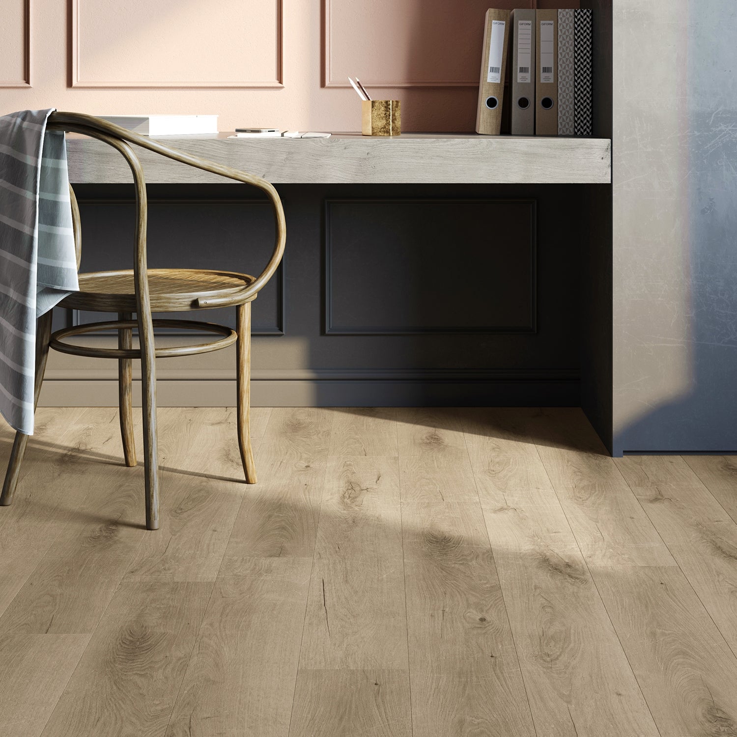 Invictus Primus Click LVT Flooring in Royal Oak Traditional - 2.22m2 Full Pack