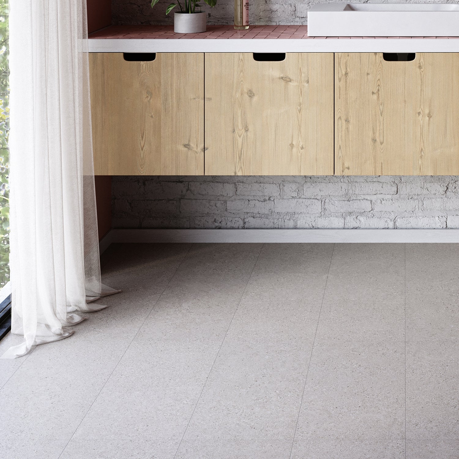 Invictus Primus Gluedown LVT Flooring in Sandstone Savannah - 3.72m2 Full Pack