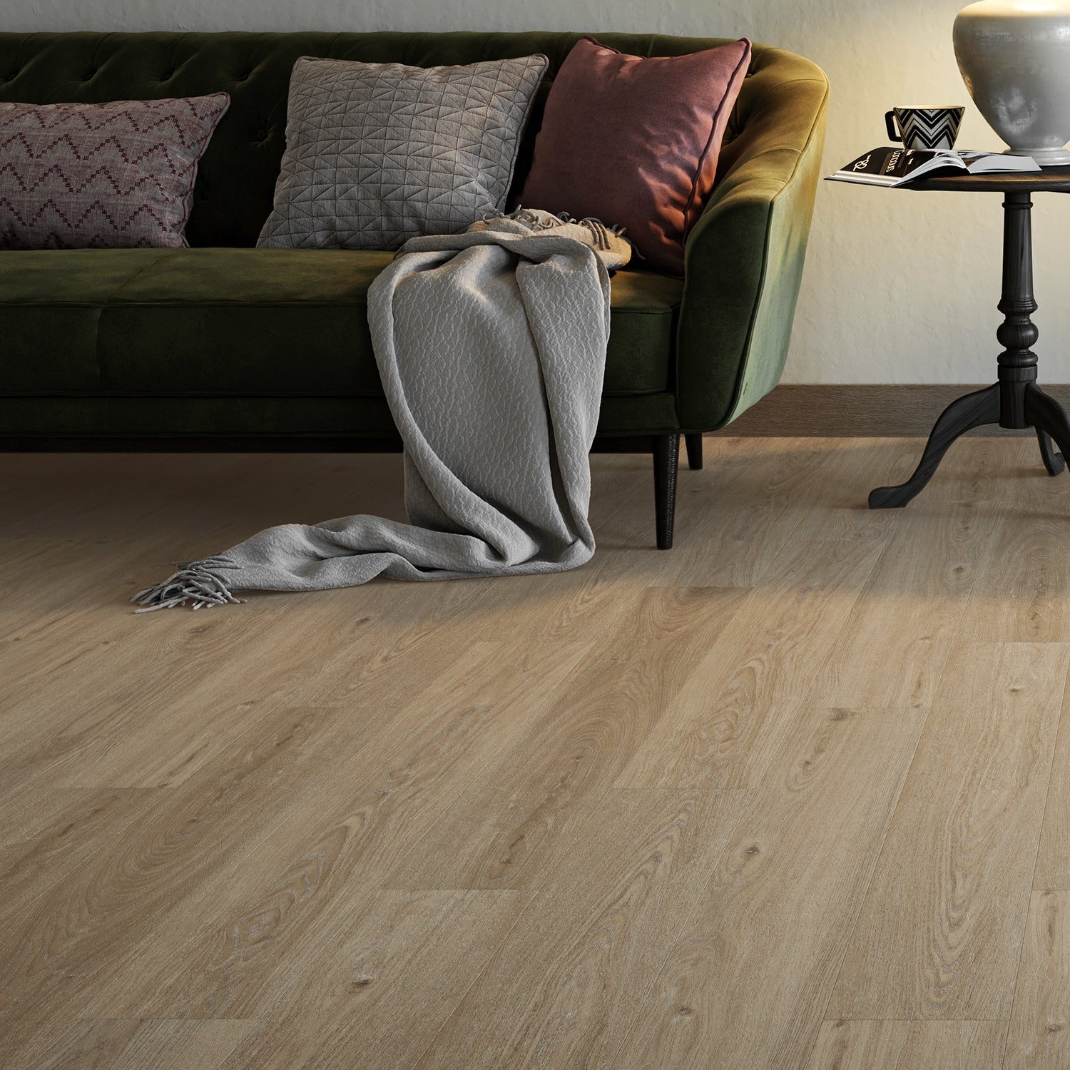 Invictus Primus Click LVT Flooring in Sherwood Oak Mink - 2.137m2 Full Pack