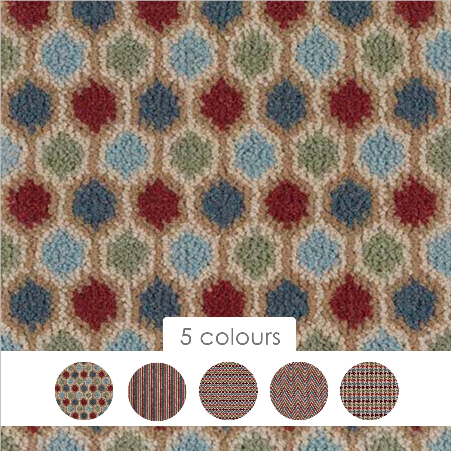 Hugh Mackay Jasper Axminster Wool Blend Carpet