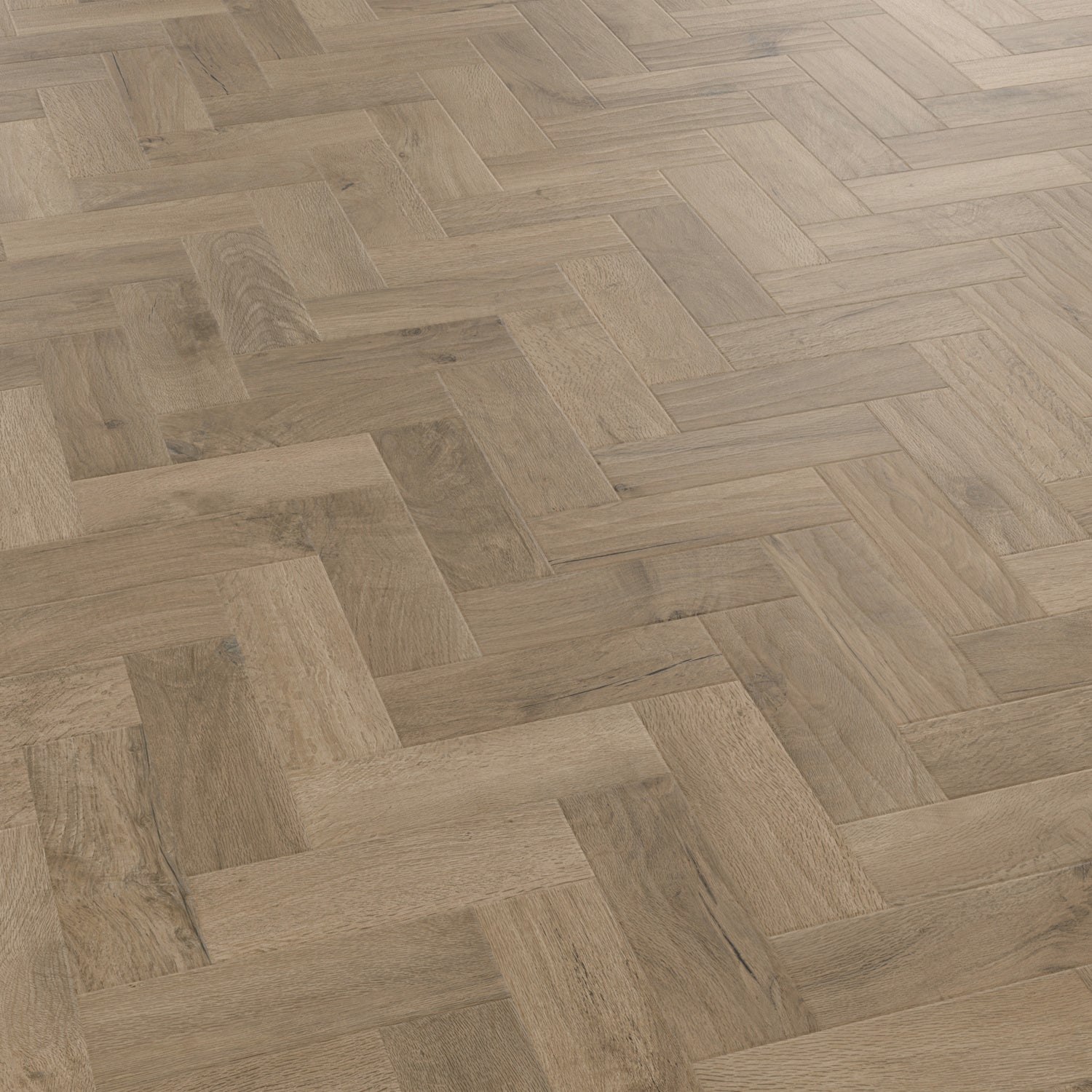Karndean Art Select Gluedown LVT Flooring in Salon Oak Parquet AP08 - 3.34m2 Full Pack