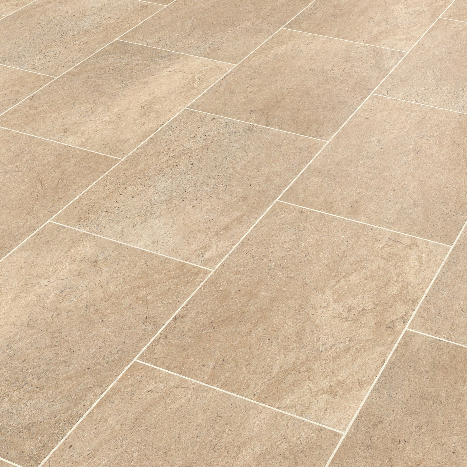Karndean Knight Tile Gluedown LVT Flooring in Bath Stone ST12 - 3.34m2 Full Pack