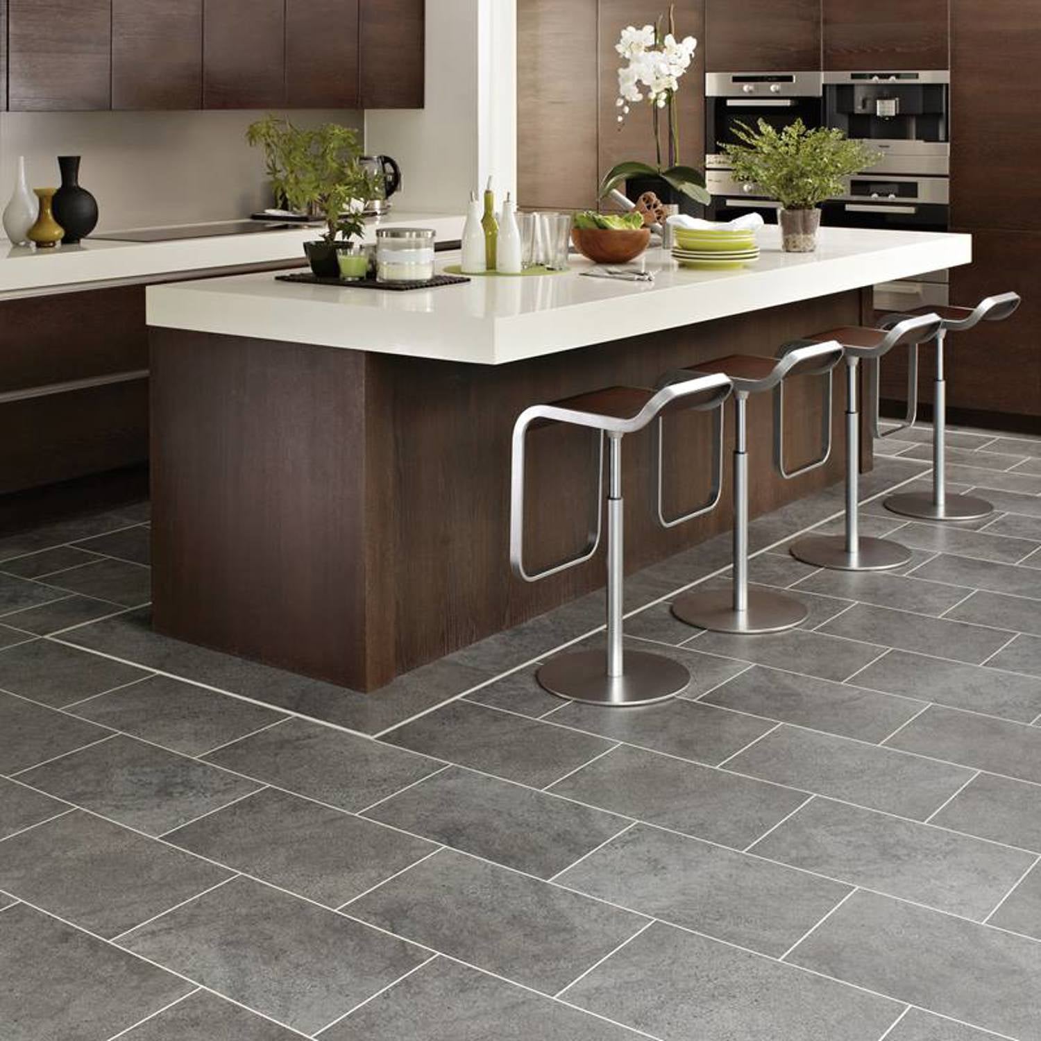 Karndean Knight Tile Gluedown LVT Flooring in Cumbrian Stone ST14 - 3.34m2 Full Pack