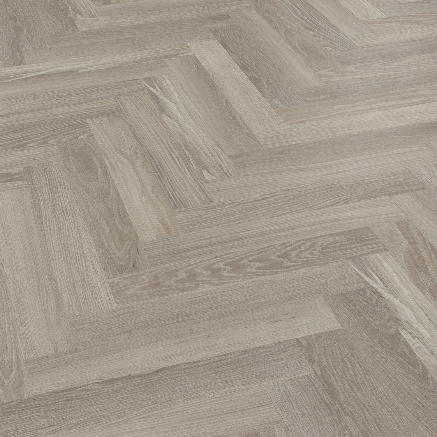 Karndean Knight Tile Gluedown LVT Flooring in Grey Limed Oak Herringbone SM-KP138 - 3.34m2 Full Pack