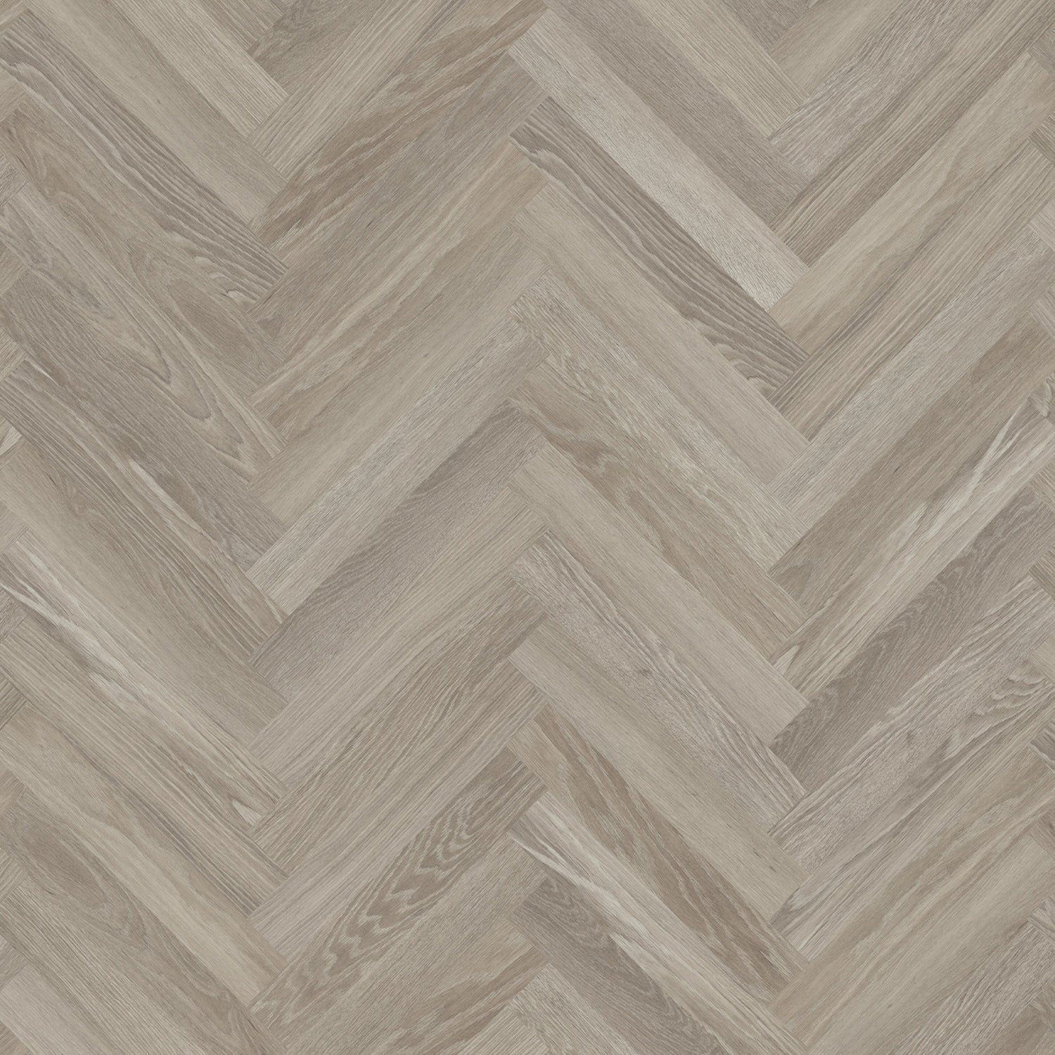 Karndean Knight Tile Gluedown LVT Flooring in Grey Limed Oak Herringbone SM-KP138 - 3.34m2 Full Pack