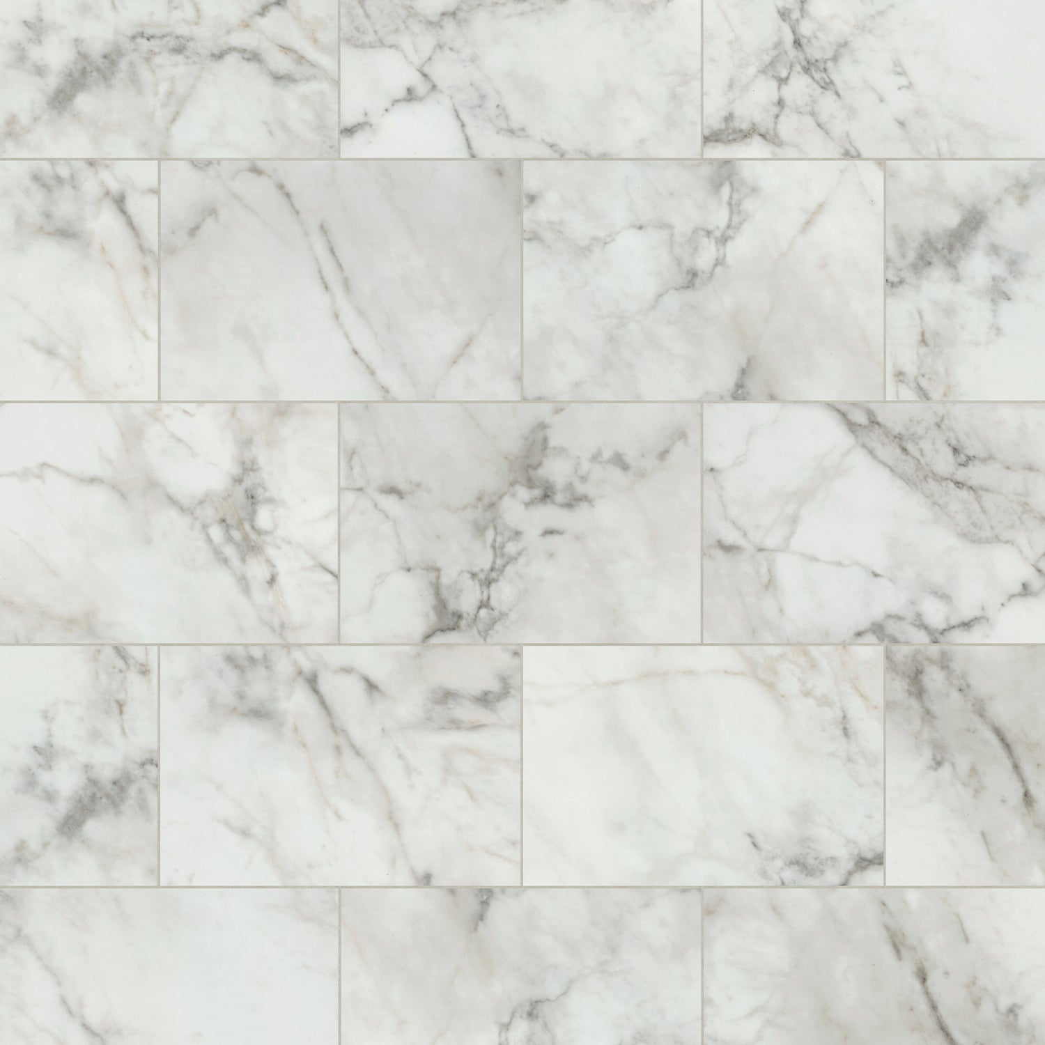 Karndean Knight Tile Gluedown LVT Flooring in River Marble ST31 - 3.34m2 Full Pack