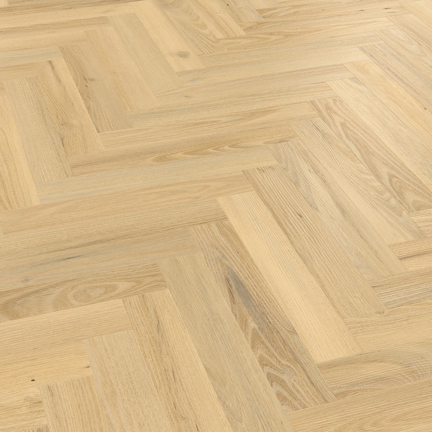 Karndean Knight Tile Gluedown LVT Flooring in Wells Acacia Herringbone SM-KP160 - 3.34m2 Full Pack