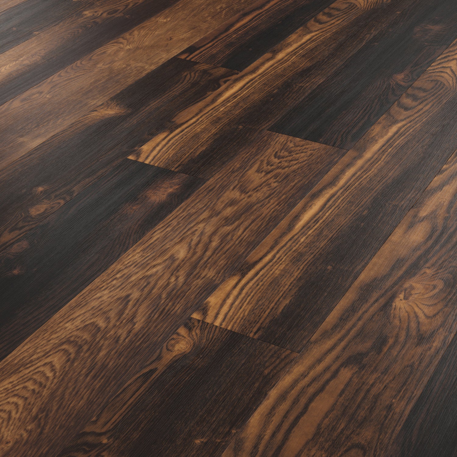 Karndean Van Gogh Gluedown LVT Flooring in Charred Oak VGW102T - 3.25m2 Full Pack