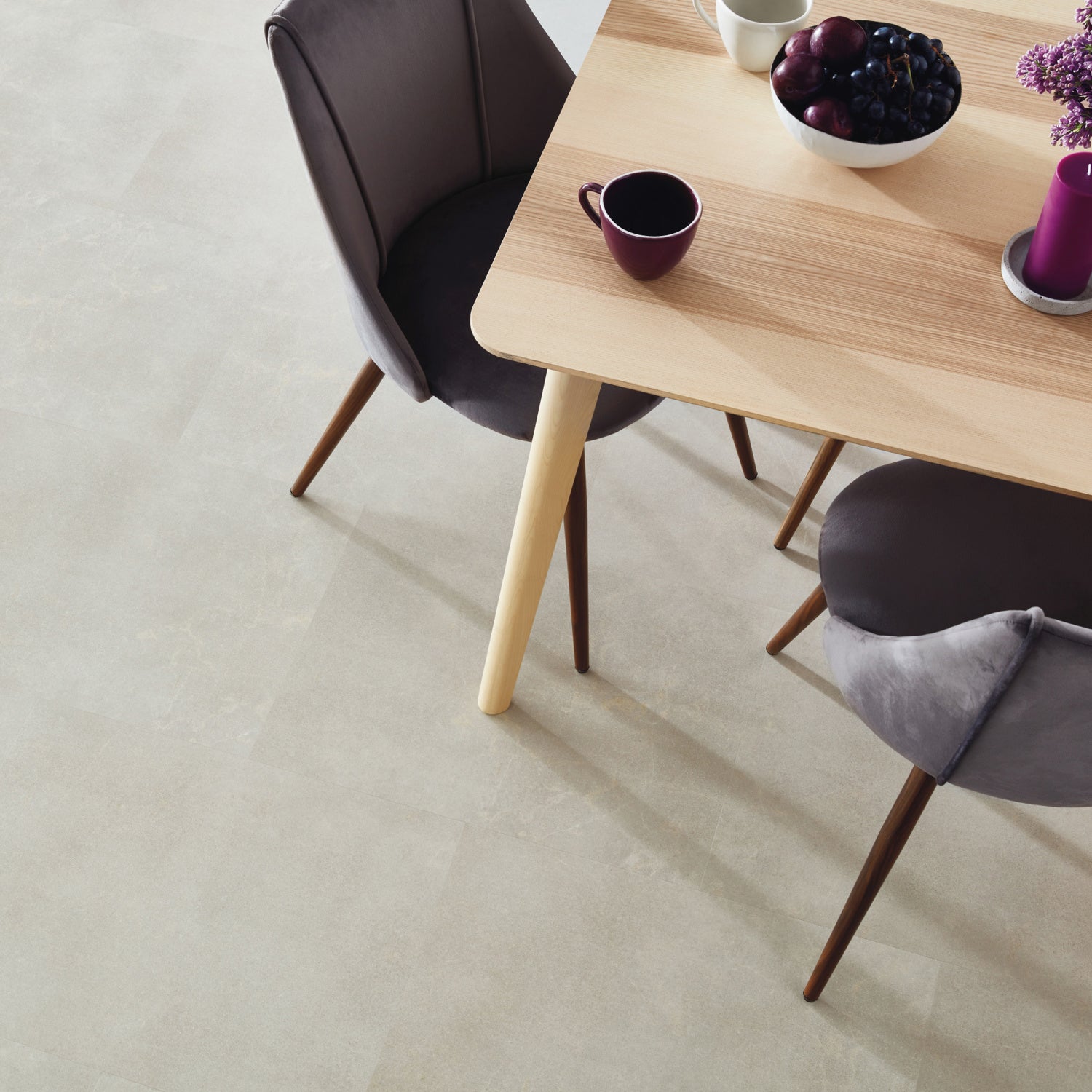 Karndean Van Gogh Gluedown LVT Flooring in Frosted Stone VGT2401 - 3.34m2 Full Pack