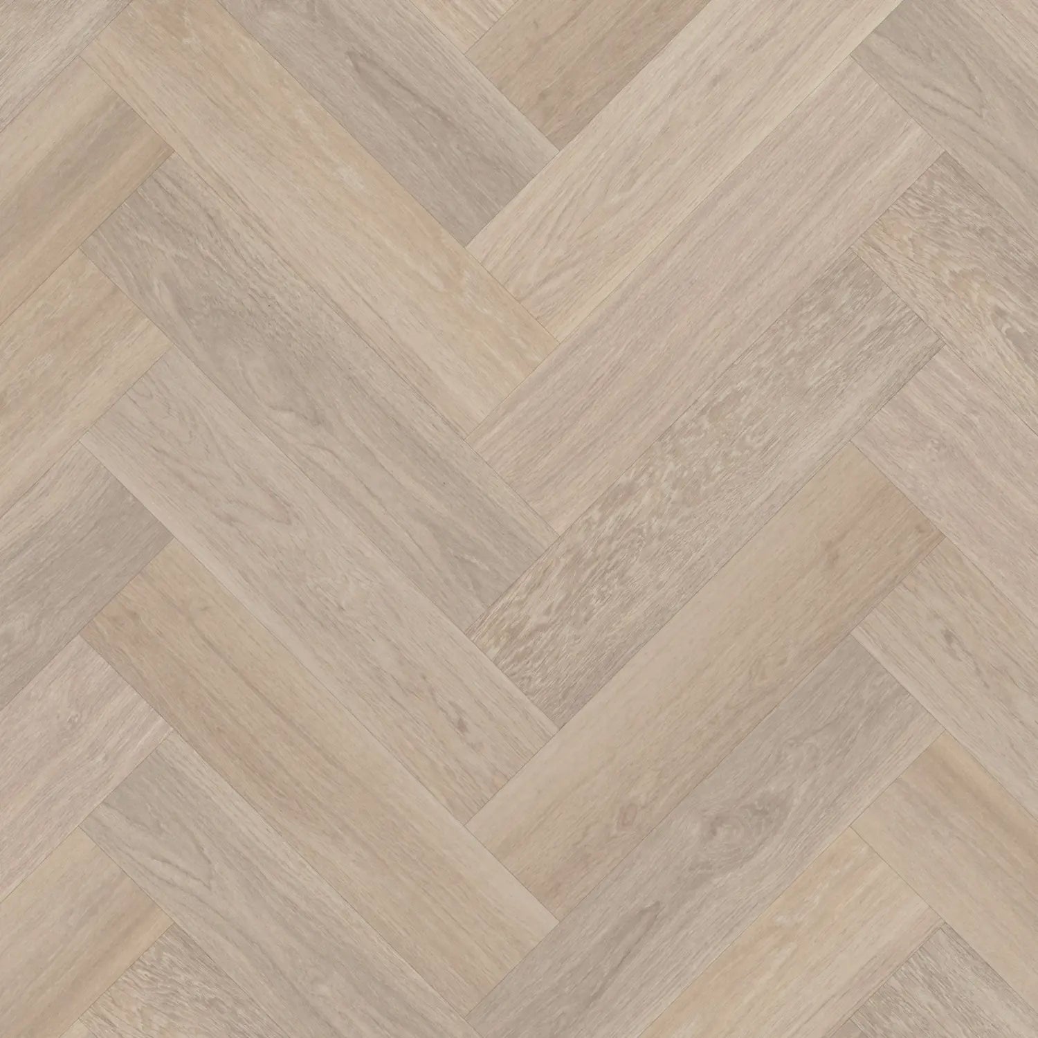Karndean Van Gogh Gluedown LVT Flooring in Neutral Brushed Oak Herringbone SM-VGW126T - 3.29m2 Full Pack