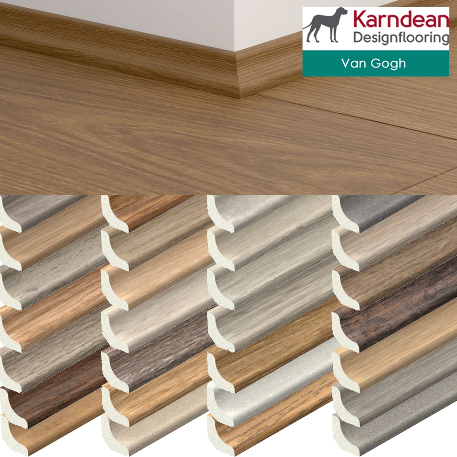 Karndean Van Gogh Rigid Core LVT Scotia - 2400mm Length
