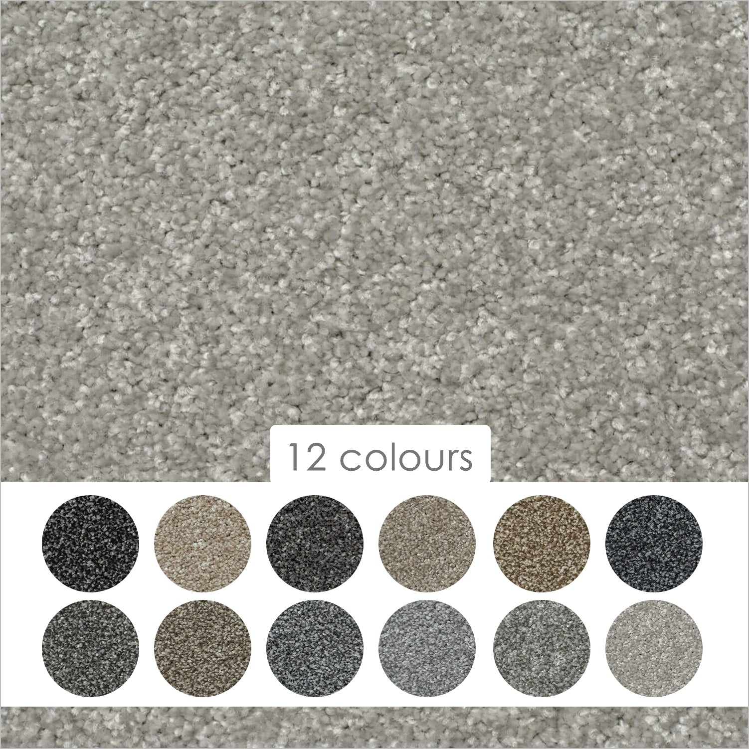Kingsmead Devotion Silver Twist Carpet
