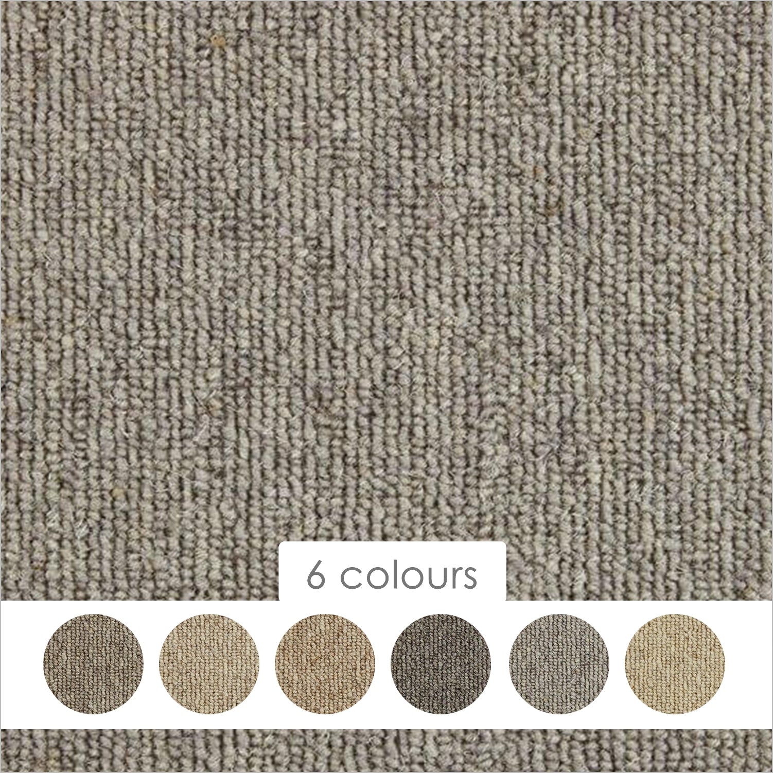 Kingsmead Mineral Landscape 100% Wool Loop Carpet