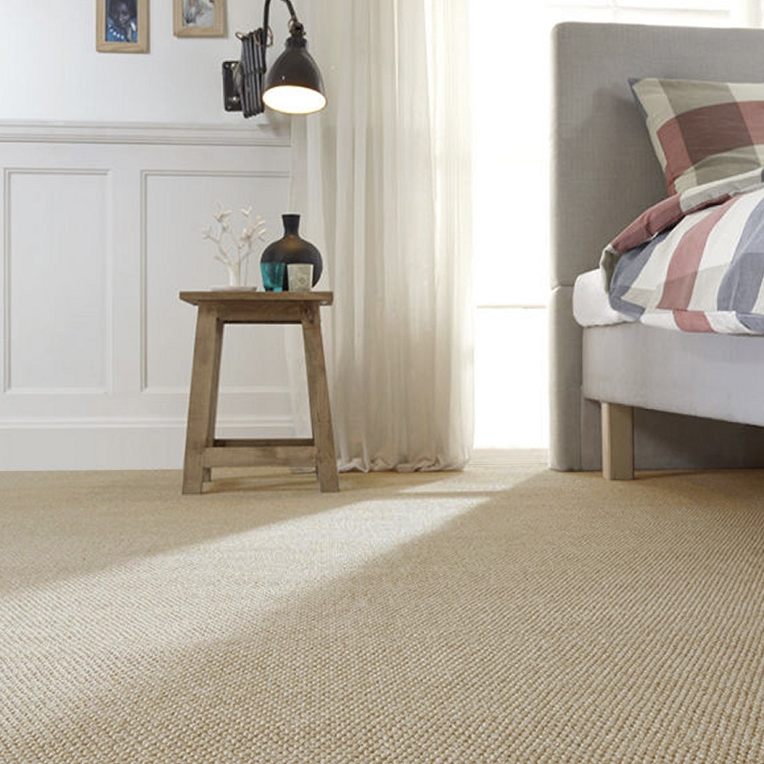 Lifestyle Floors Sandy Springs Diamond 50% Wool Loop Blend Carpet