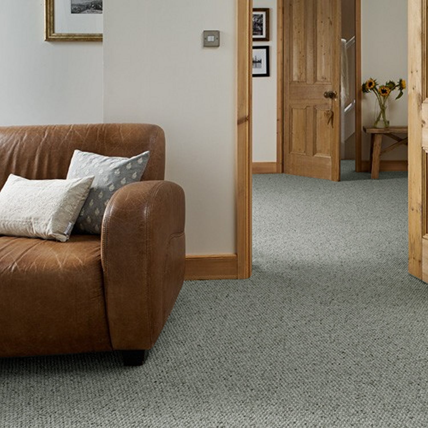 CFS Marlborough Plain 100% Wool Loop Carpet