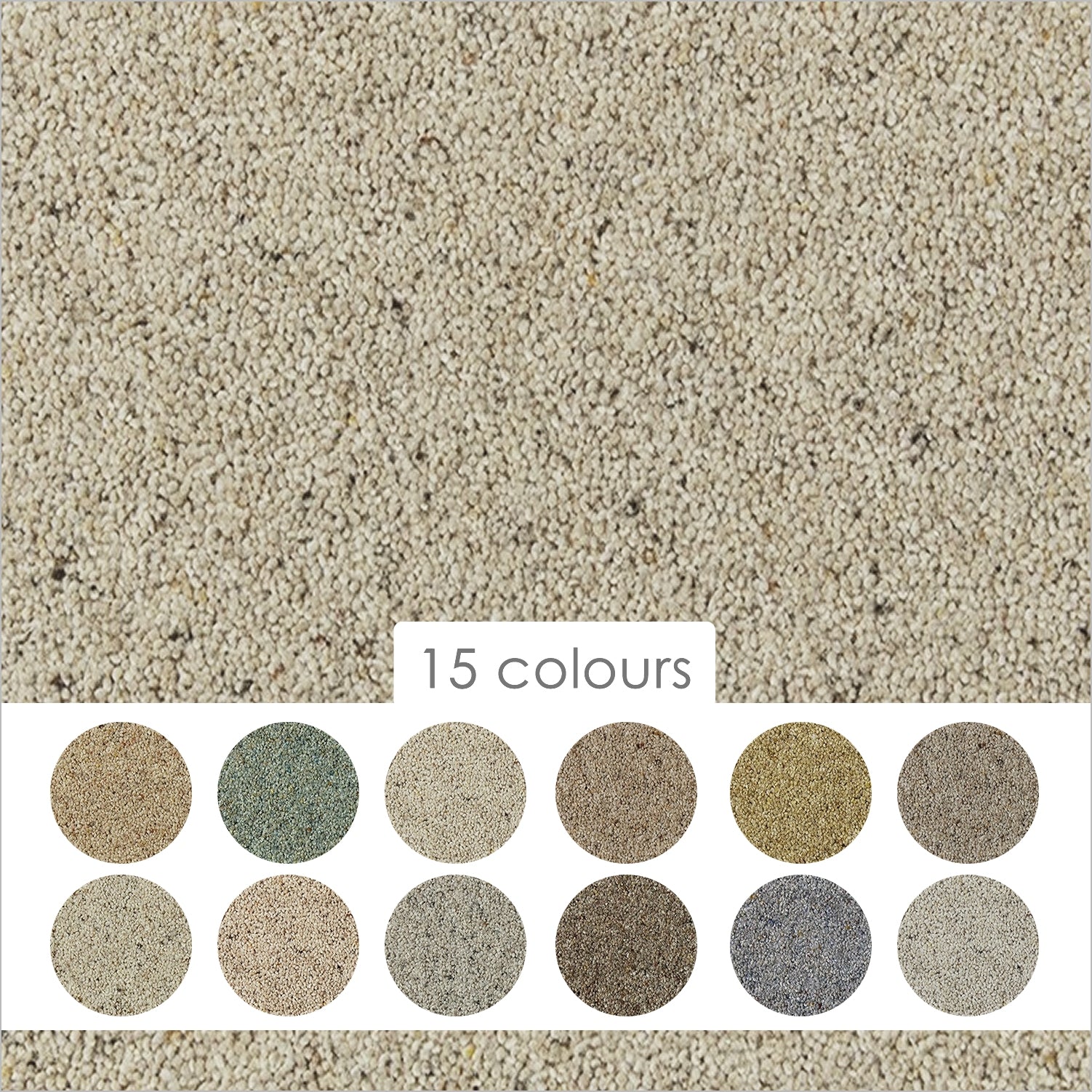 Cormar 45oz Natural Berber Elite 80% Wool Blend Twist Pile Carpet