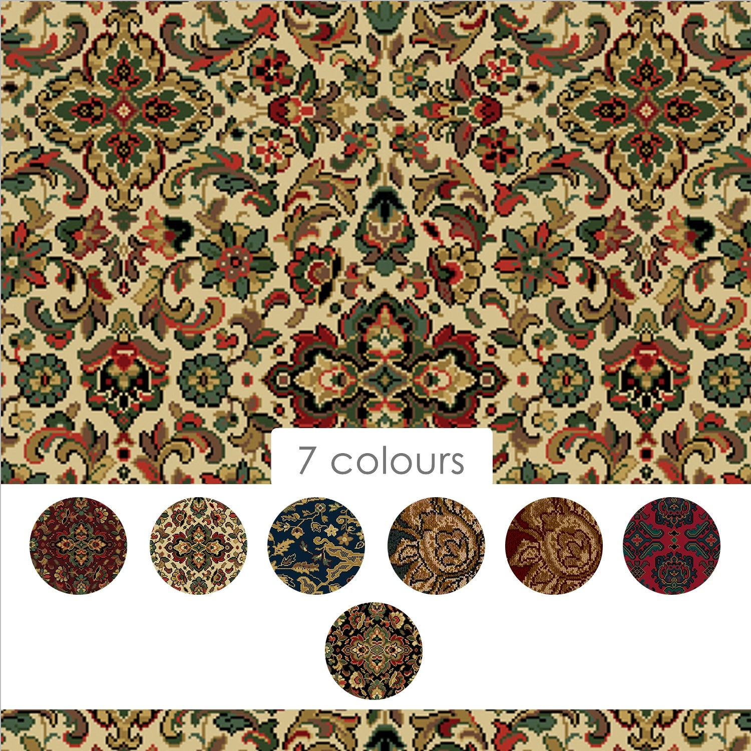 Hugh Mackay New Barrington Axminster Wool Blend Carpet