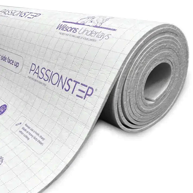Wilsons PassionStep 9mm PU and Memory Foam Underlay - 10.00m2 Full Roll