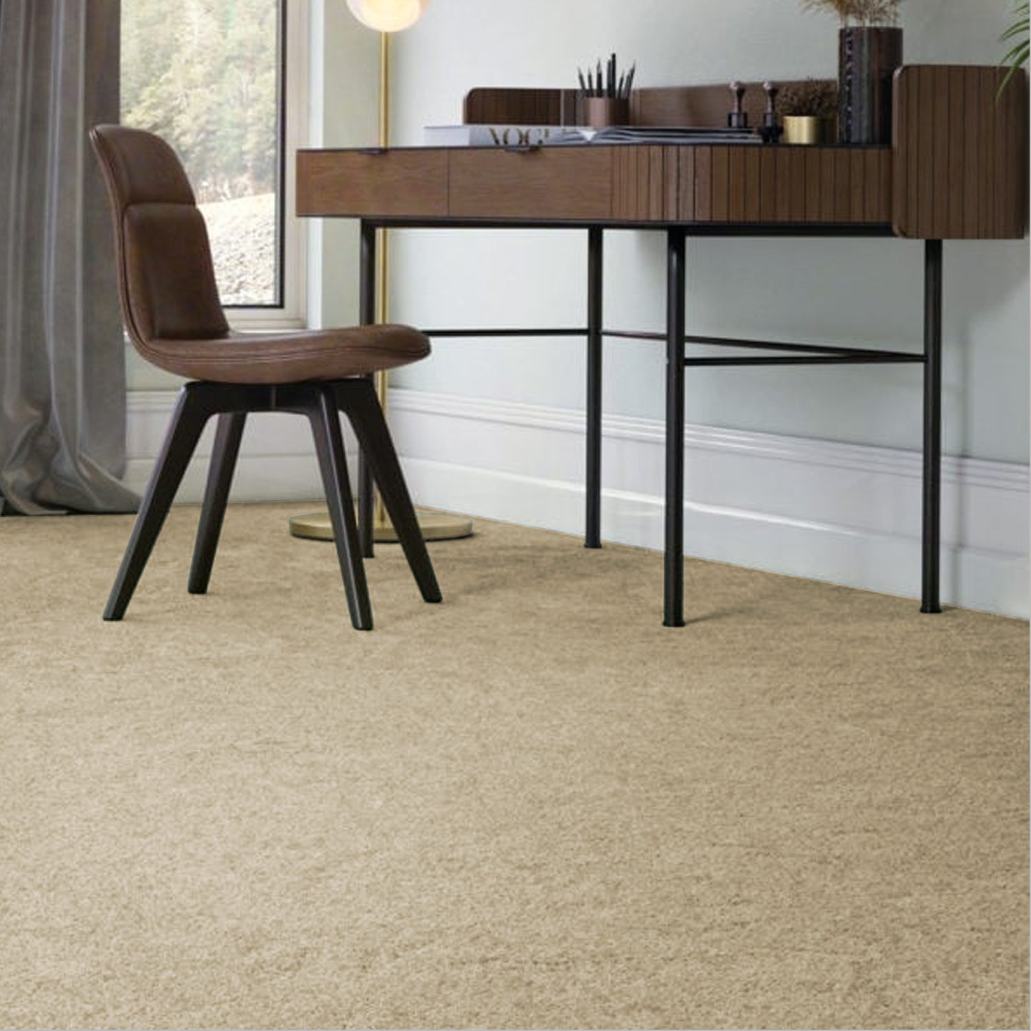 Penthouse Carpets 50oz Vermont 80% Wool Blend Twist Pile Carpet