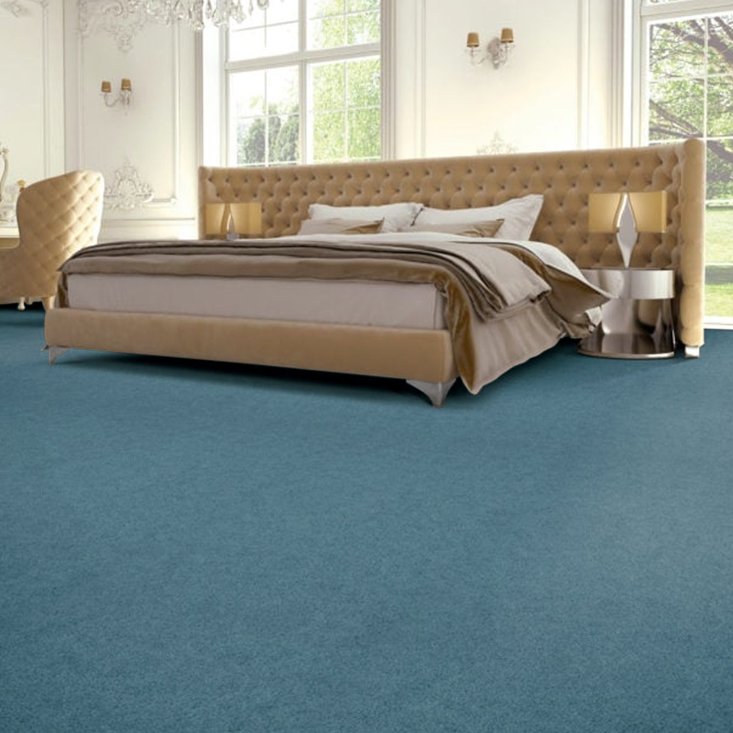 Penthouse Carpets 60oz Esprit Nouveau 80% Wool Blend Twist Pile Carpet