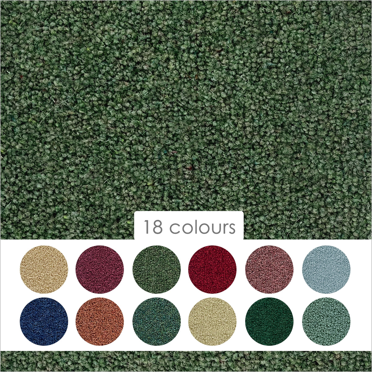 Penthouse Carpets 50oz Pentwist Colours 80% Wool Blend Twist Pile Carpet