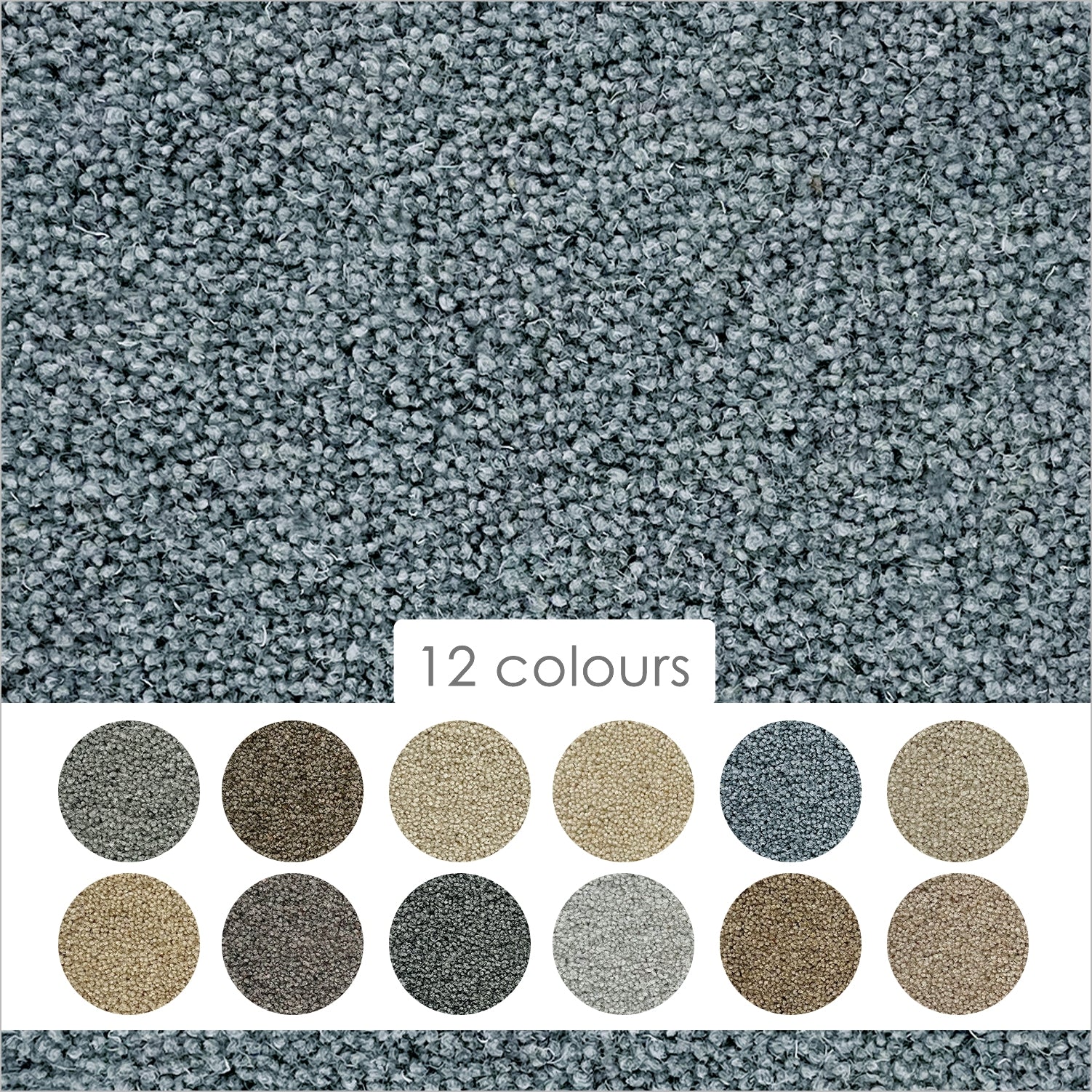 Penthouse Carpets 40oz Quartz 80% Wool Blend Twist Carpet