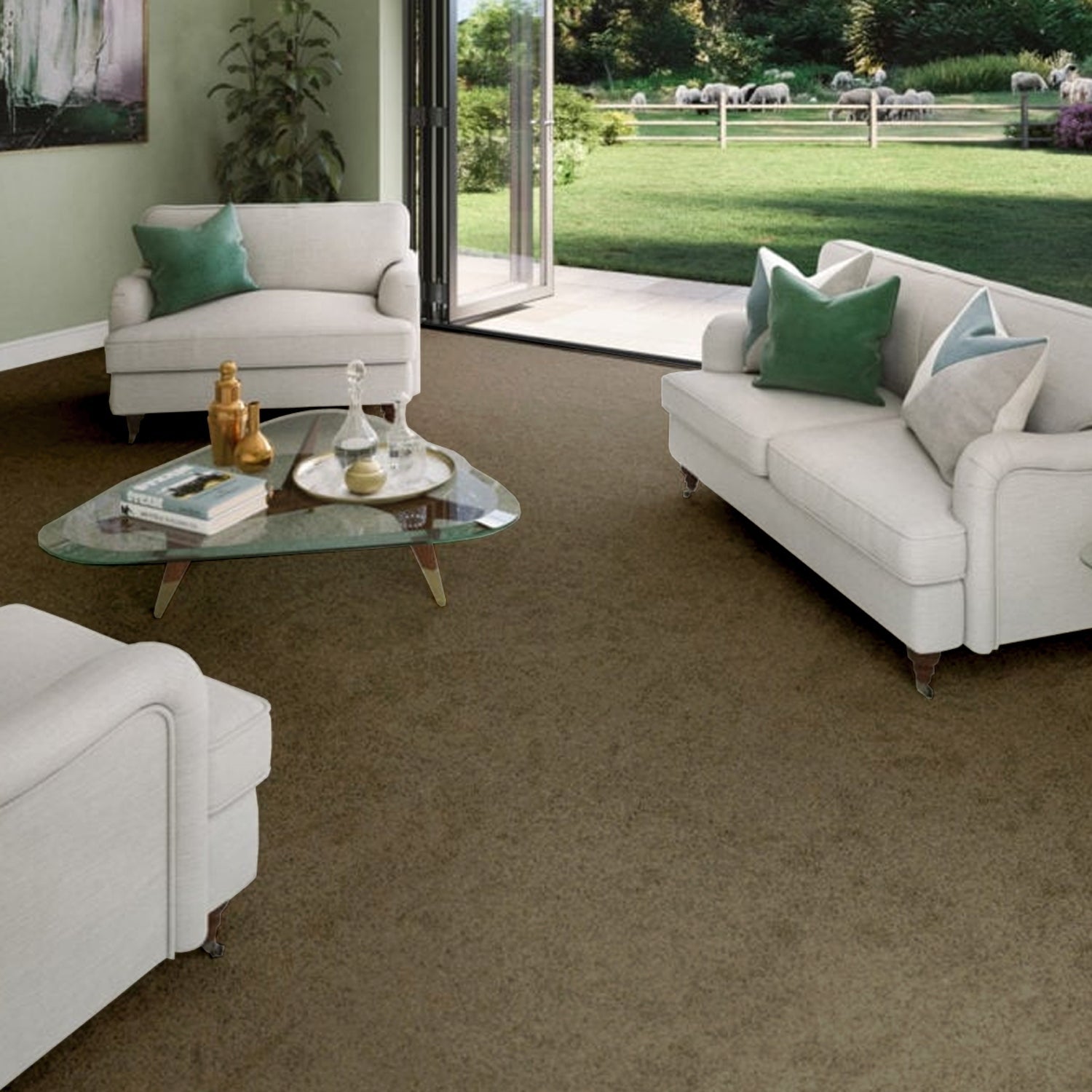 Penthouse Carpets 50oz Springtime 80% Wool Blend Twist Carpet