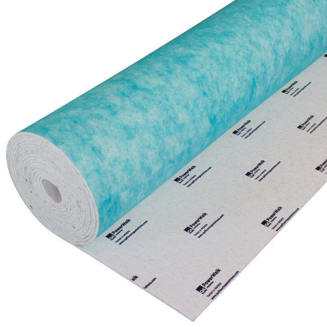 QA Flooring Powerwalk 9mm PU Foam Underlay - 15.07m2 Full Roll